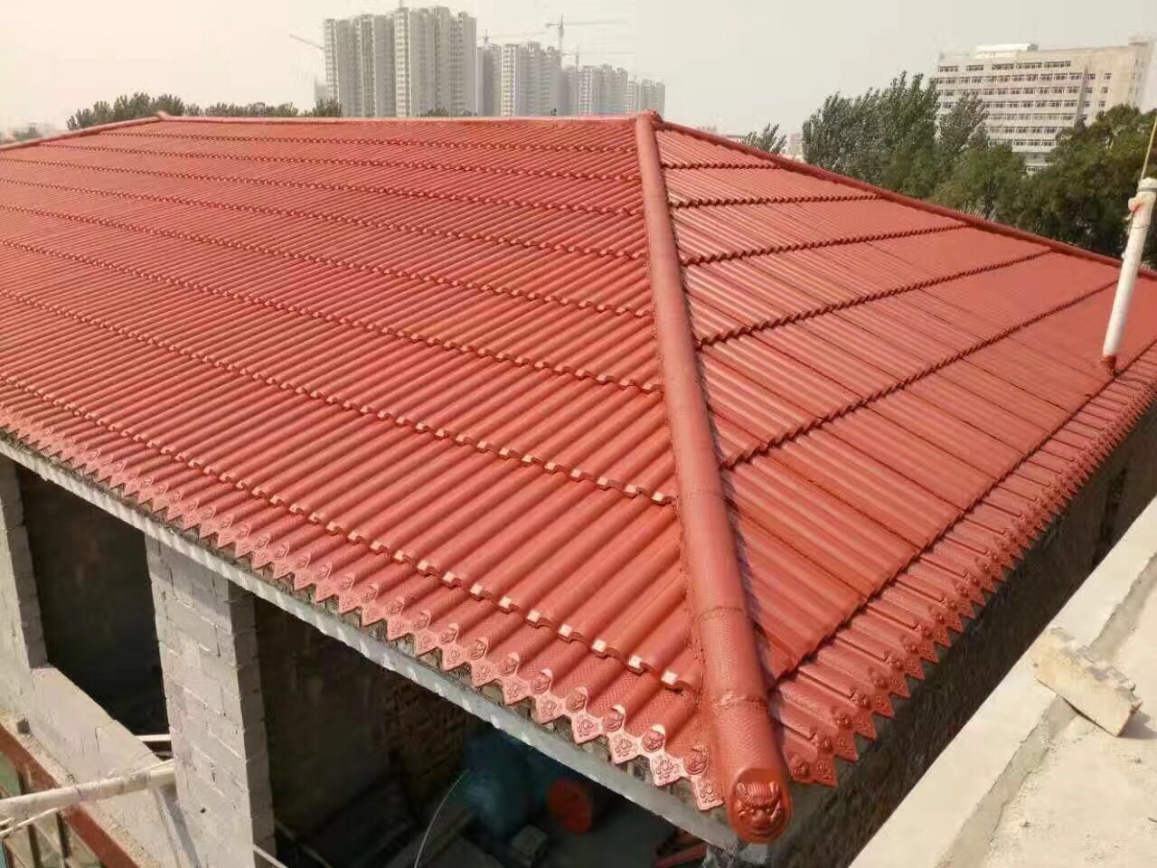 水泥彩瓦